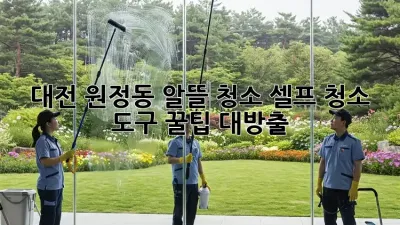 대전 원정동🏡 알뜰 청소! 셀프 청소 도구 꿀팁 대방출✨